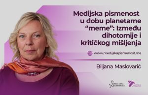 Medijska pismenost u dobu planetarne “meme”: između dihotomije i kritičkog mišljenja